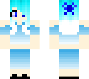 icy girls long lost sister, snowflake. (inspired, read description.)