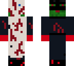 komischer anzugs zombie