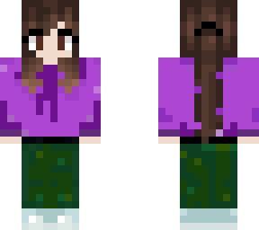laura (oc) purple hoodie