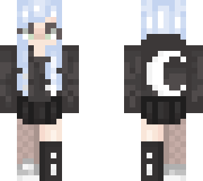 moon twin girl
