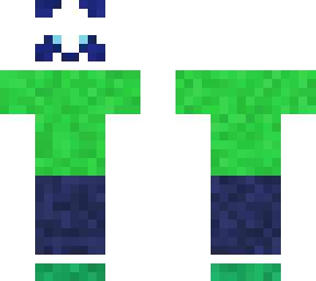 panda with t-shirt