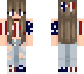 patriotic girl edit