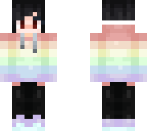 rainbow girl