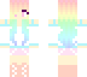 rainbow hair gamer girl 2.0