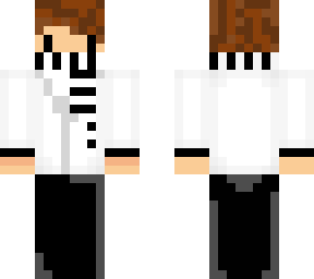 white and black winter boy