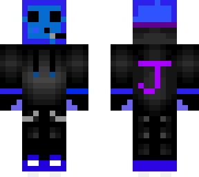 blue gamer slime