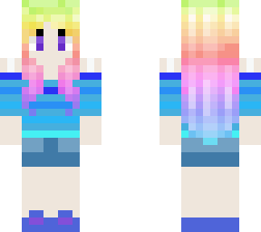 cute rainbow girl (for my friend)