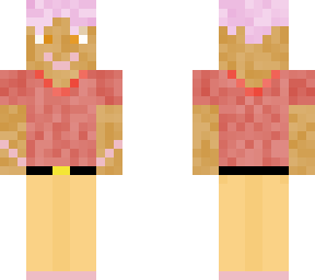 ginger boy pink frosting hair