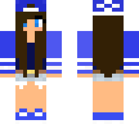 beatiful blue girl