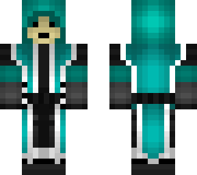 blue cloaked