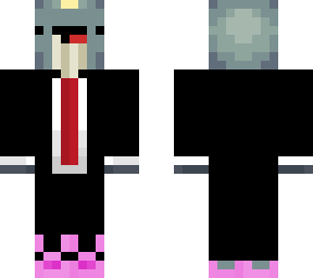 narwhal with a suit