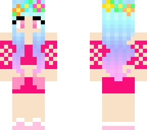pink cute girl