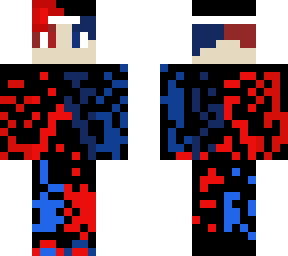 red blue magma