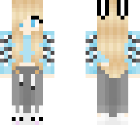 winter goth bunny