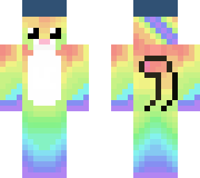 blue berry rainbow cat