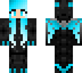blue enderdragon girl