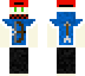 blue hoodie v.2
