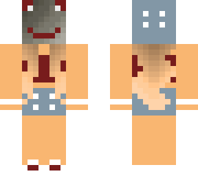 creepy masked girl