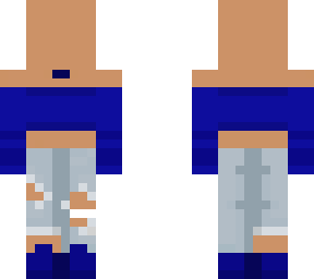dark blue casual outfit