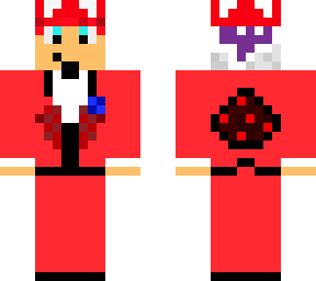 mc mit anzug rot