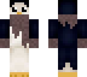 penguin with face