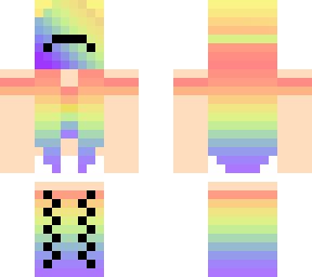 rainbow mask girl