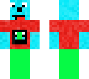 ronecraft noobie nerd skin