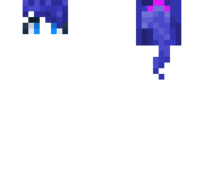 blue ponytail hb