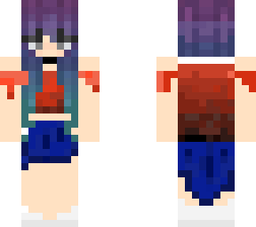 cute galaxy girl! (for a friend! used hb)