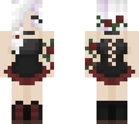 girl roses dress