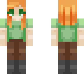 Minecraft alex skin layout - bdastuff