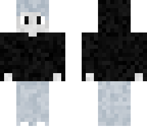 black and white skin