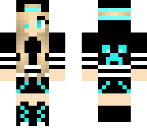 blue creeper girl