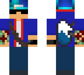blue-haired dagger wolf