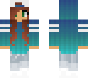 blue sweatshirt girl