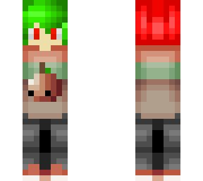 bucket of apples - collab w/ pizzacheetah