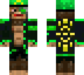 general cyborg monkey (green)