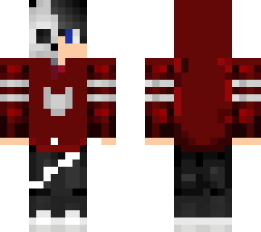 Half Skull Boi But A Bit Edited Minecraft Skin