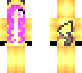 kawaii kat in pikachu onzie (i edited this)