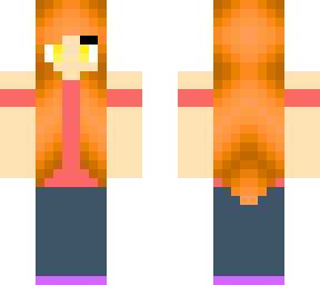 orange haired girl