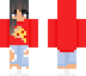 pizza lover girl