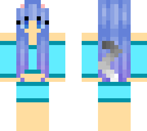 the fixed version of my cat human skin (read desc)