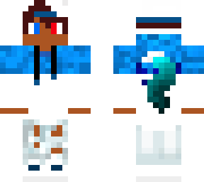 blue wolf boy