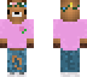 furry deer with clothes