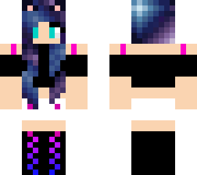 galaxy cat girl