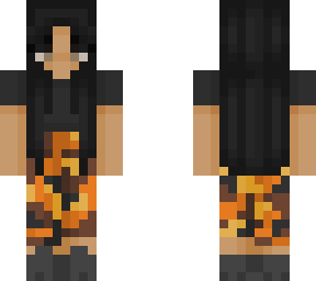 orange camo pants