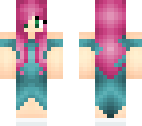 pink hair girl