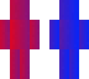 red blue