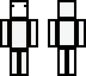 white/black skin