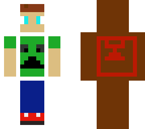 cardboard creeper boy